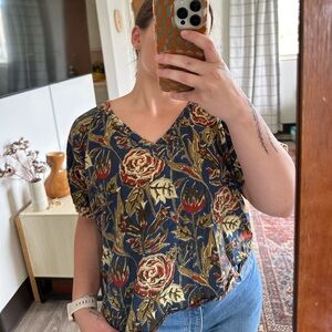 Floral Boutique Blouse